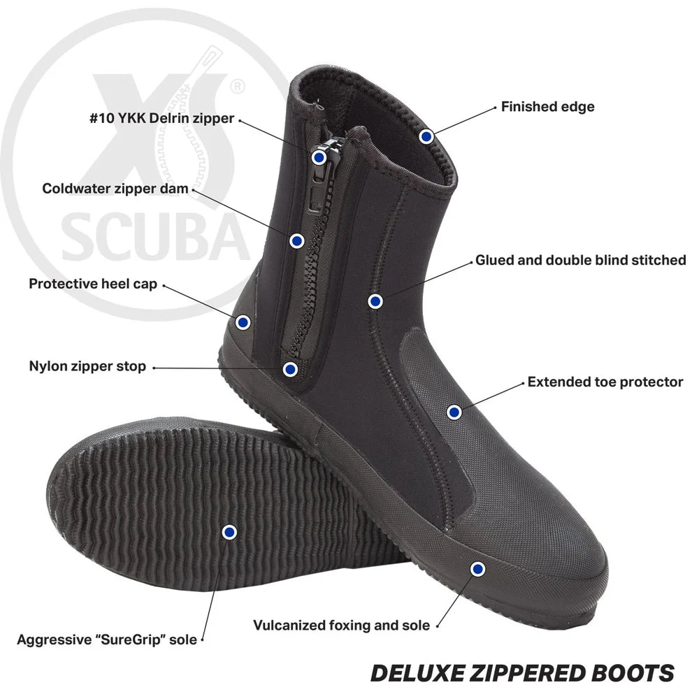Deluxe Zipper Boot